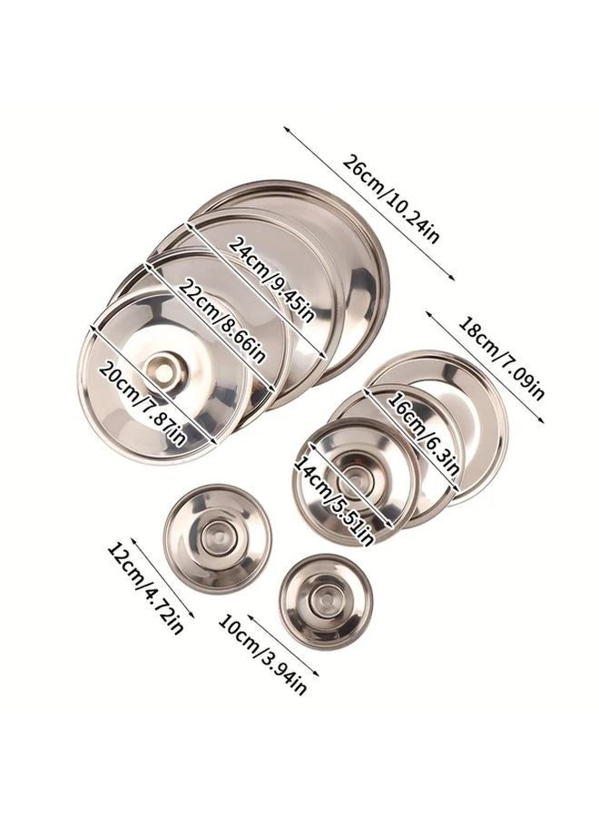 6.3 Inch Stainless Steel Saucepan Lid With Ergonomic Handle And Steam Resistant Cover - Image 5