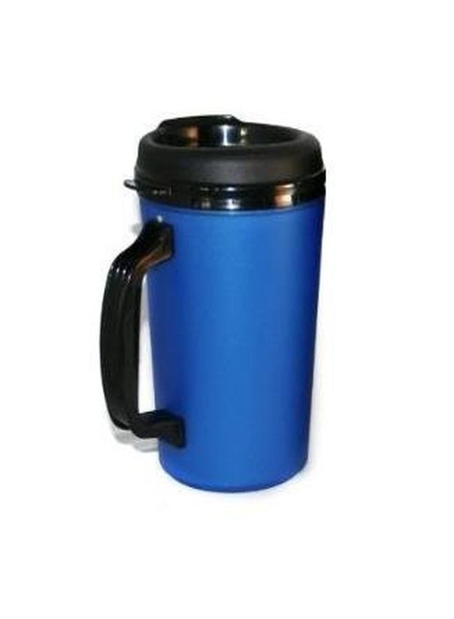 GAMA Electronics 20 Oz Thermoserv Foam Insulated Coffee Mug - Pearl Dark Blue