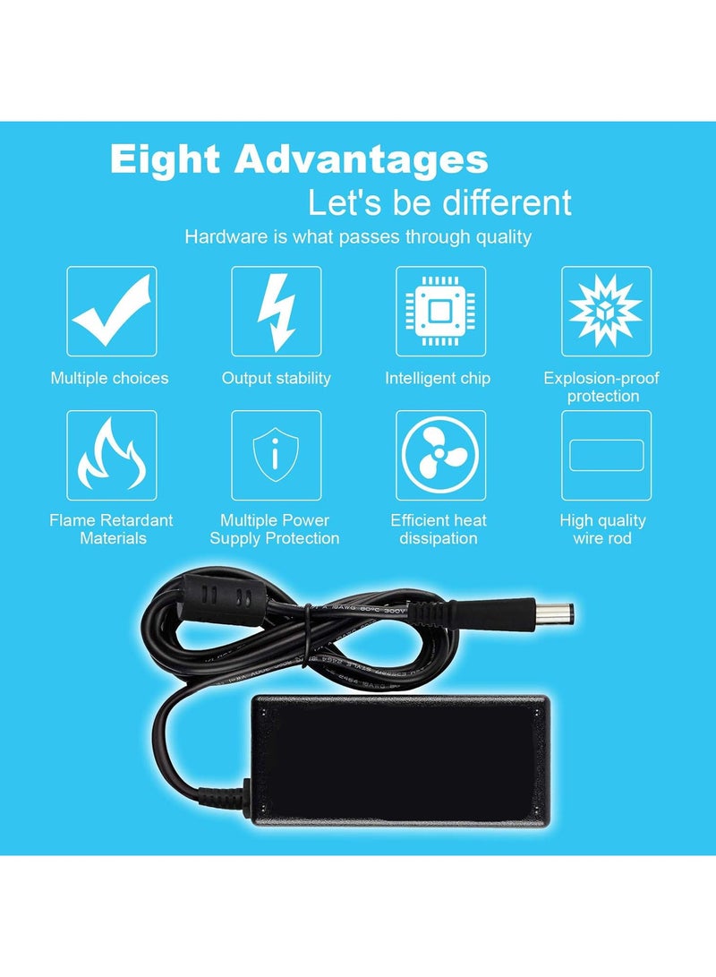 65W 19.5V 3.34A Laptop Charger AC Adapter Power Supply for Dell Chromebook 11 3180 3181 P22t HA65NS5-00 DA65NM111-00 LA65NS2-01 7.4 * 5.0mm Round Tip - Image 5