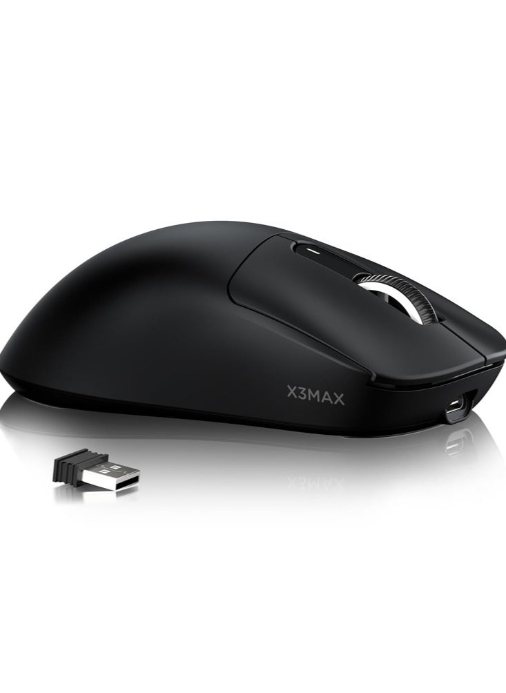 Attack Shark X3MAX Wireless Gaming Mouse,PixArt PAW3950 42000 DPI,49g Ultralight Tri-Mode(BT5.4/2.4GHz/Wired), 1K Polling Rate Programmable Computer Mice for PC/MAC/Win  - Image 1