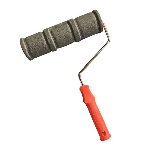 Nichiyo 10'' Patterned Paint Roller for Wall Decoration Classic Brick Embossing Texture Rubber Roller Decorative Household DIY Paint Art Tool for Wall Decoration (EG724T) - Image 2