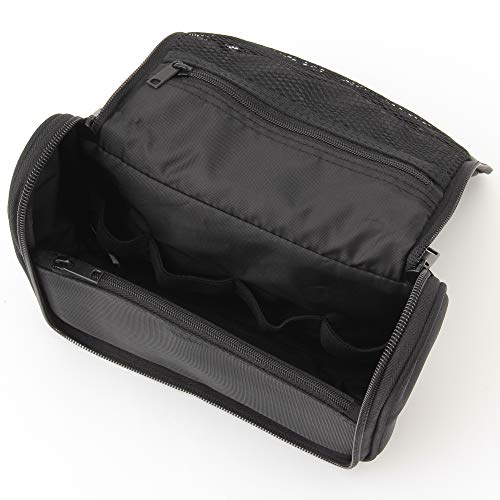 Muji Polyester Hanging Travel Case 16 cm Width x 19 cm Depth x 6 cm Height Black - Image 3