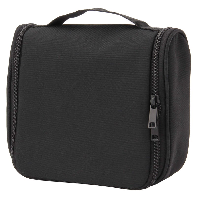 Muji Polyester Hanging Travel Case 16 cm Width x 19 cm Depth x 6 cm Height Black - Image 2
