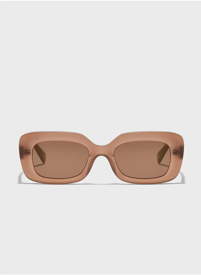 30 سندايز Sundown Rectangular Sunglasses