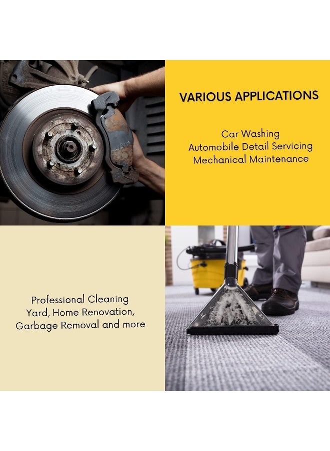 Uxglove  Chemical Resistant Gloves, Industrial Work Heavy Duty Gloves, Black - Image 5