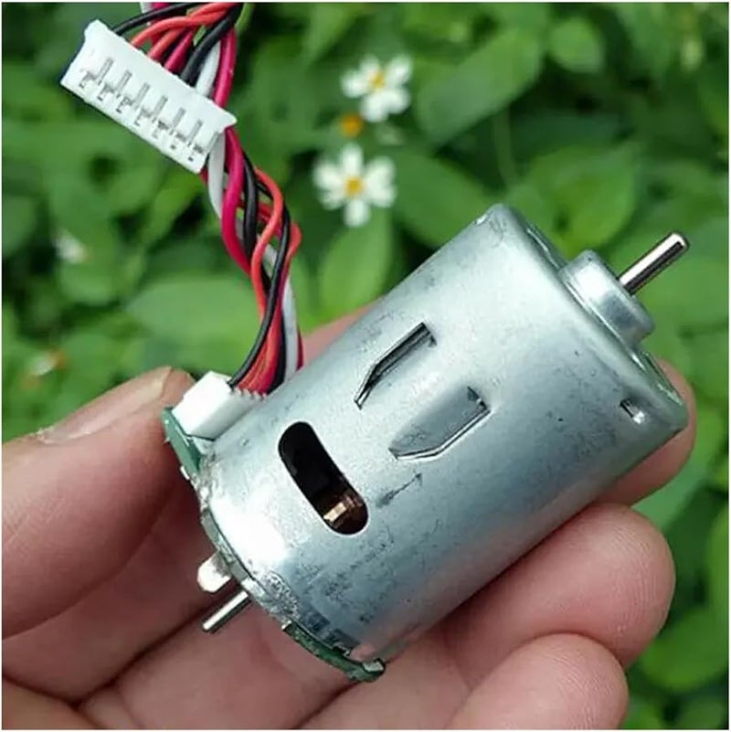 385 Electronic Starter DC12V 24V 6600 13600 RPM Carbon Brush Large Torque Dual Shaft Motor - Image 2