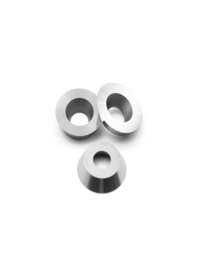 CDBP 12mm(1/2 inch) Round Carbide Inserts for Woodturning, R12 X 2.5mm Indexable Carbide Cutter fits for DIY Woodworking Lathe Wood Turning Finisher Hollower Tools, Ci3, 10pcs - Image 4