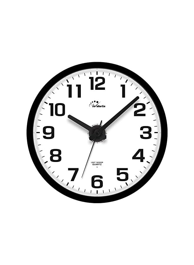 The Bros Night Light Wall Clock for Bedroom - Silent Luminous Big Wall Clock Glow in The Dark, Battery Operated for Living Room/Kitchen, Easy to Read Large Digital Display, 12 Inch - Image 3