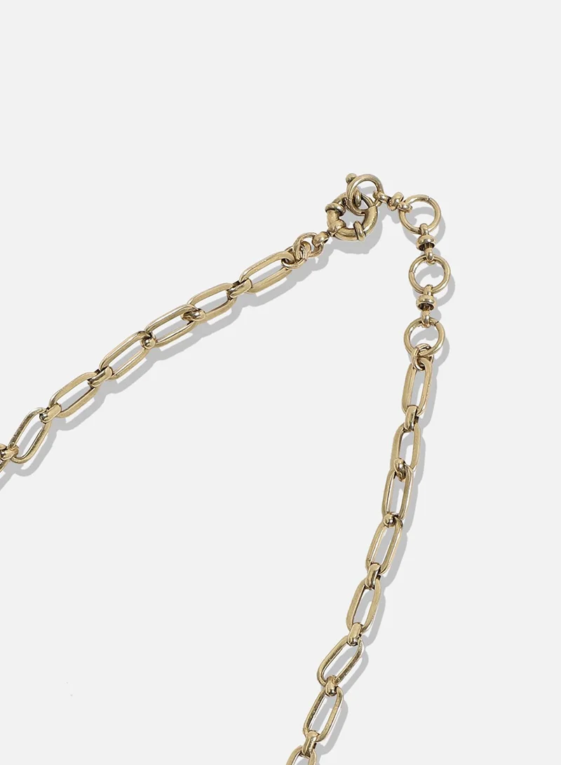 SOHI Designer Statement Stone Artificial Necklace Jewellery