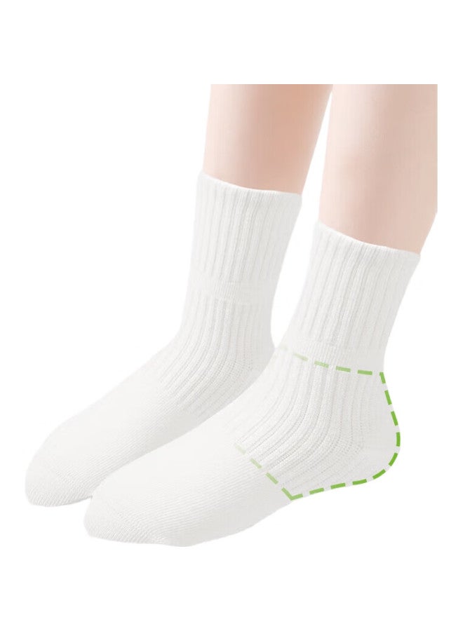 Barbie Children'S Socks, Student White Socks, School Boys' Spring And Autumn Cotton Socks, Girls' White Autumn Sports Socks - Image 2