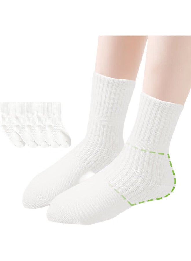 Barbie Children'S Socks, Student White Socks, School Boys' Spring And Autumn Cotton Socks, Girls' White Autumn Sports Socks - Image 1