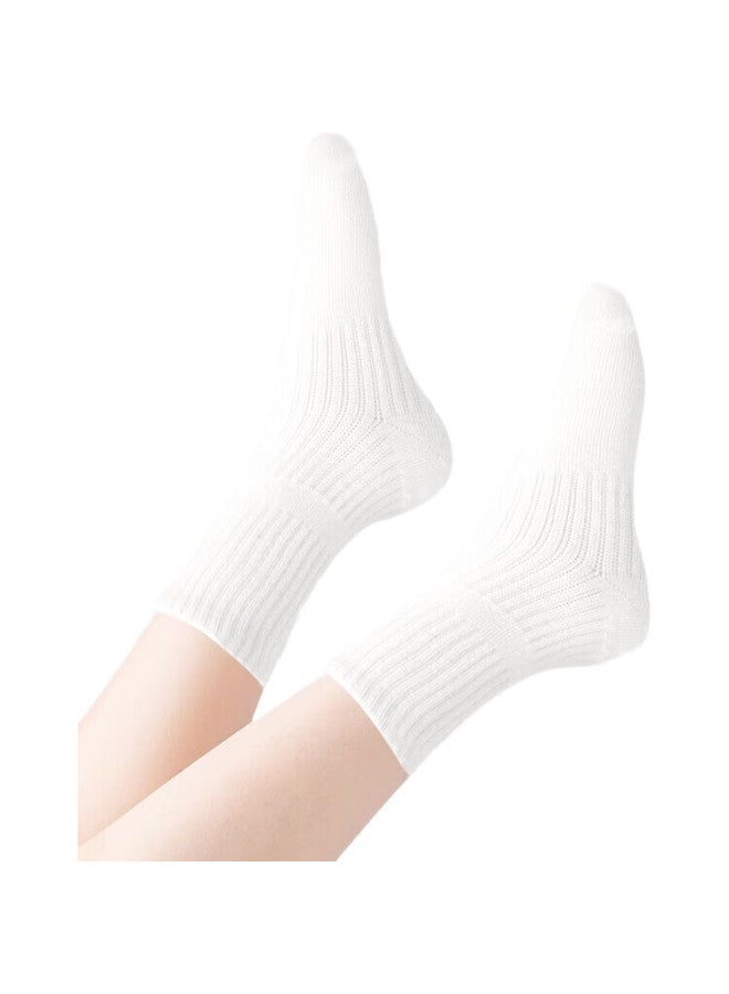 Barbie Children'S Socks, Student White Socks, School Boys' Spring And Autumn Cotton Socks, Girls' White Autumn Sports Socks - Image 3