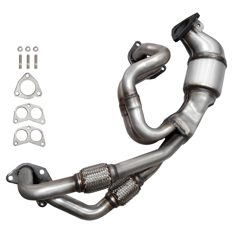JT Exhaust Catalytic Converter Compatible with 20062010 Subaru Forester 20062011 Impreza 20062012 LegacyOutback 2006 Saab 92X 25L H4 EPA CompliantStandard EPA Grade