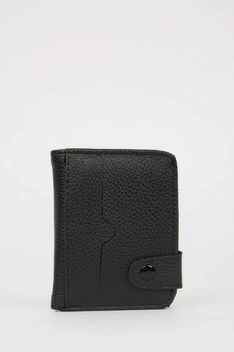 Men Faux Leather Wallet