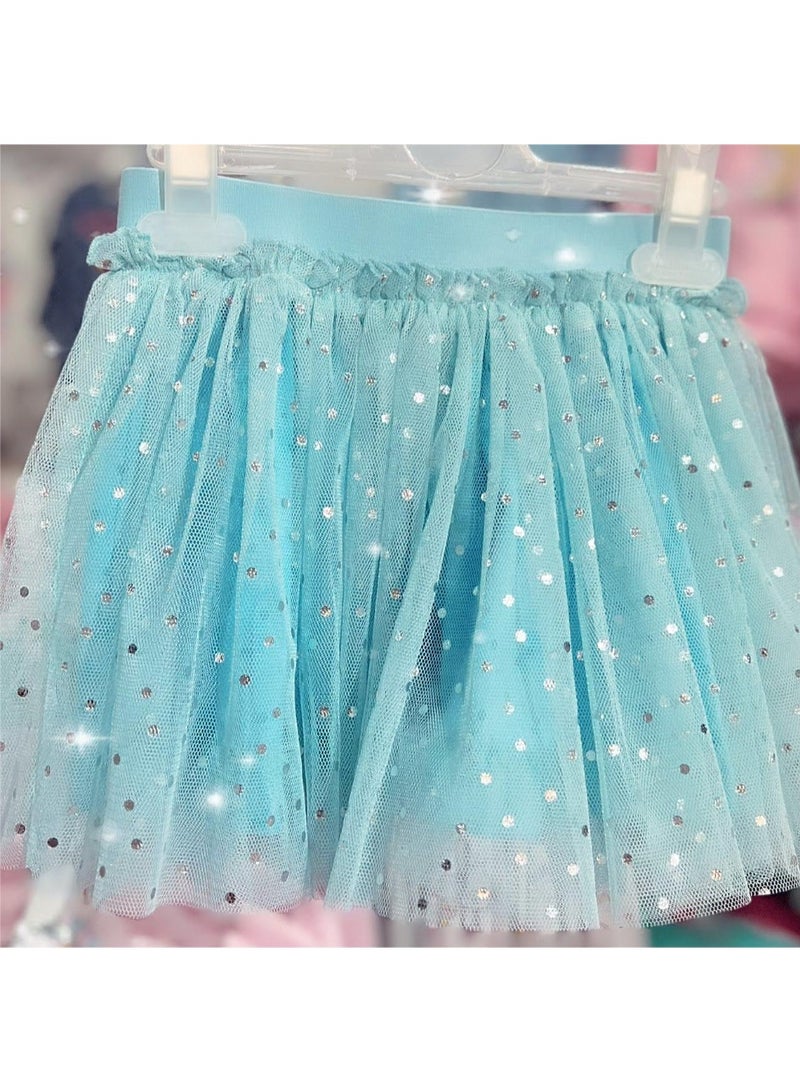 Birthday Girls tulle Skirt Glitter - Image 2