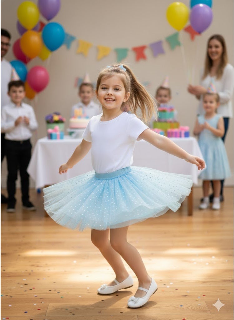 Birthday Girls tulle Skirt Glitter
by kids tv - Image 2