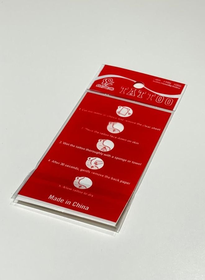 خيشة وشم مؤقت لاصق مقاوم للمياه - Image 2