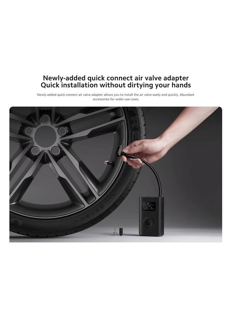 Xiaomi Portable Electric Air Compressor 2,A Faster, Better helpImproved Inflation Performance,