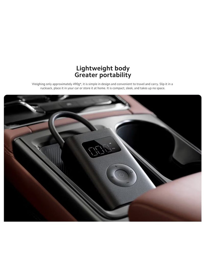 Xiaomi Portable Electric Air Compressor 2,A Faster, Better helpImproved Inflation Performance,