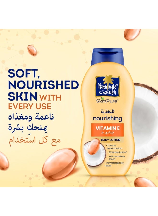 Parachute Nourishig Vitamin E Body Lotion 400ml - Image 4