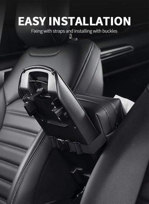 Leather Car Tissue Box Cover Sun Visor Seat Back Hanging Type Car