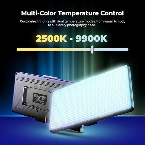 Digitek LED-D432RGB LED Video Light Studio, for YouTube Video, Product Photography, Makeup Shoot and More (Battery Not Included) - Image 5