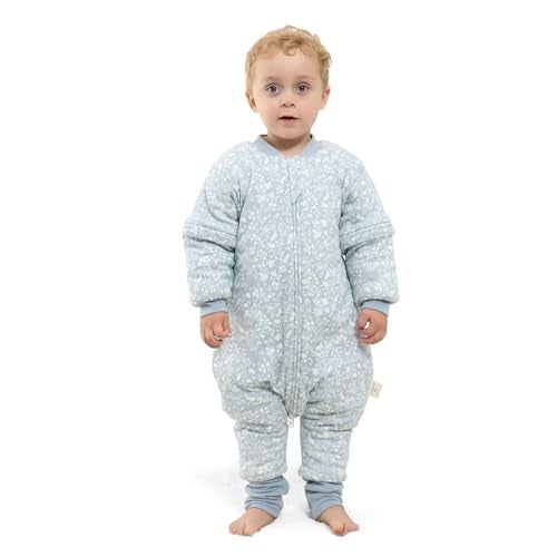 Mosebears Baby Sleep Sack with Legs,Cotton Baby Sleep Sack for Toddler Thicken 2.5 Tog(Rabbit 3-4T Years) - Image 1