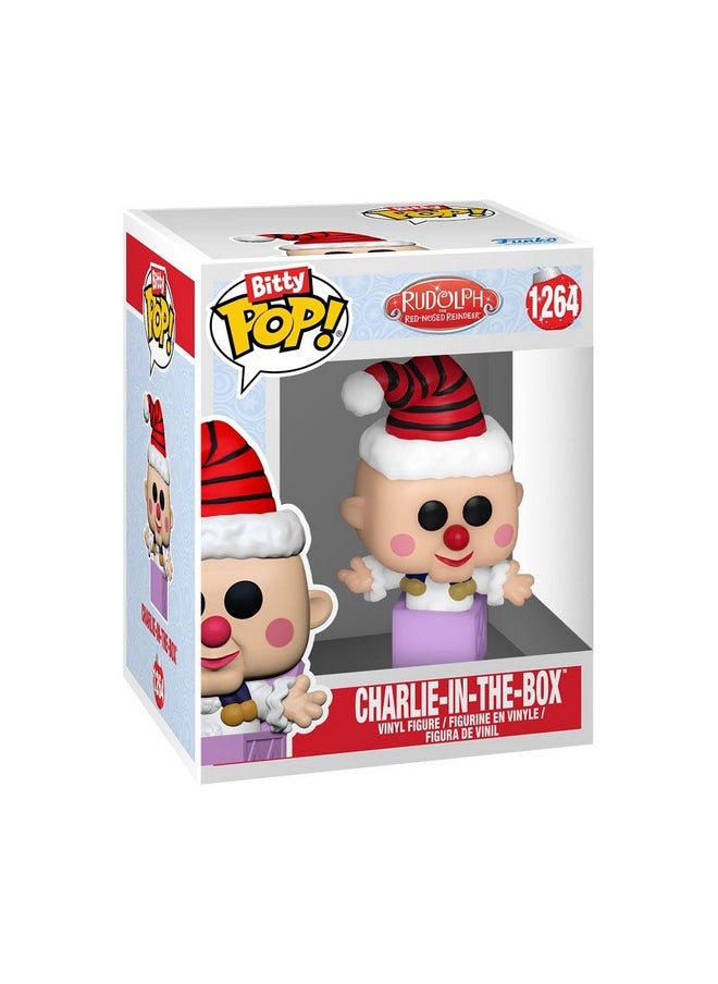 Funko Funko Bitty Pop! Rudolph: Mini Collectible Toys 4-Pack - Rudolph®, Charlie-in-The-Box™, Misfit Elephant™, & Mystery Chase Figure (Styles May Vary)  - Image 5