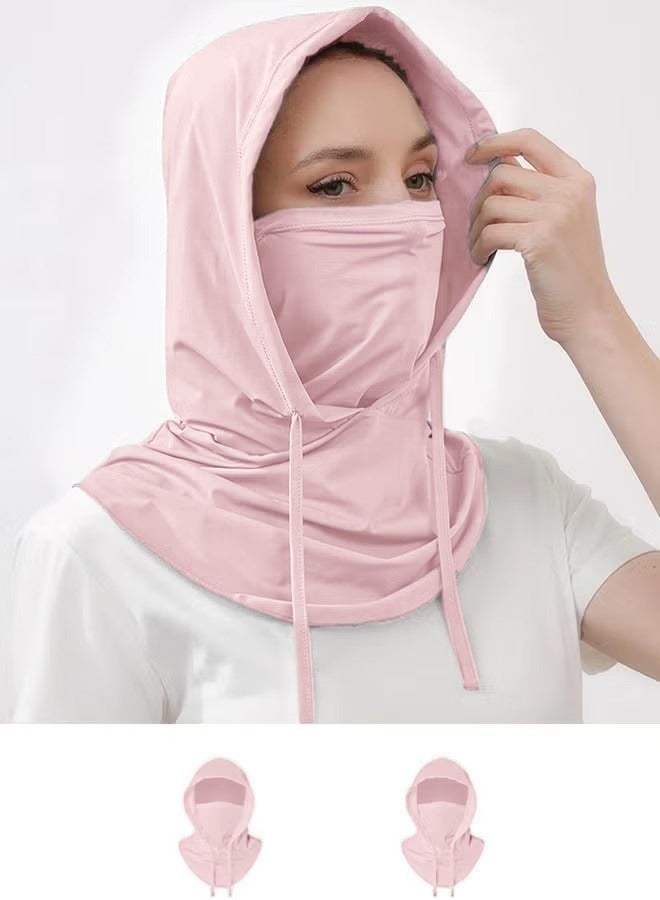 2 PCS Balaclava Face Mask Sun UV Protection Hood Breathable Full Head Mask Face Cover for Men Women Cycling Skiing Fishing - Image 1