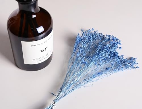WEALD TRIBE Flower Reed Diffuser Set Ocean Mist & Sea Salt Scent for Bathroom Air Fresheners | 4.0 fl oz Essential Oils with Sticks Home Fragrance Defusers | House Bedroom Office Shelf Decor & Gift - Image 3