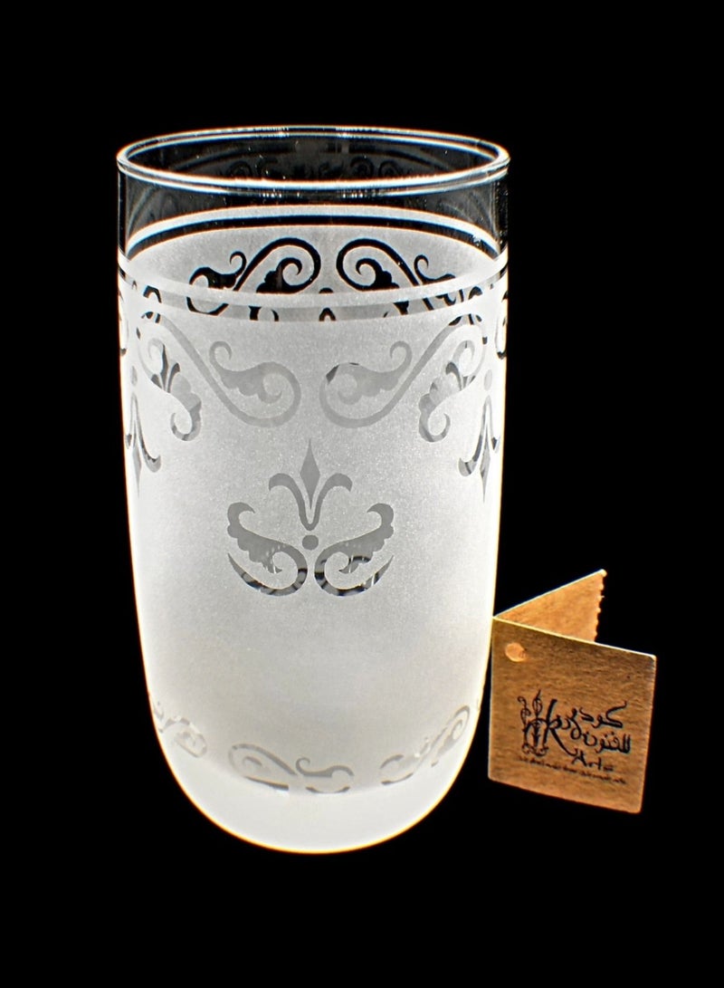 KuduArts Tumblers Glass Cups for Water Juice 6 Pieces - Image 2