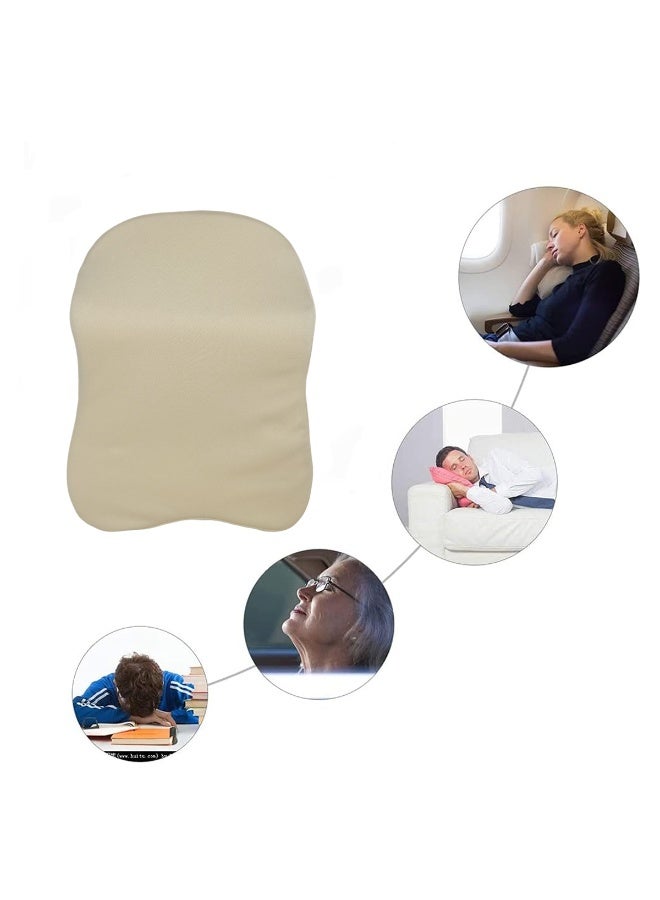 3 اكس ار وسادة سفر 3XR من إسفنج الذاكرة 3808، وسادة مريحة لدعم الرأس والرقبة والكتفين للسيارة والمكتب والطائرة والمنزل، لتخفيف الضغط، غطاء قابل للتهوية، ملاءمة عالمية، تصميم قابل للإزالة والغسل - Image 4