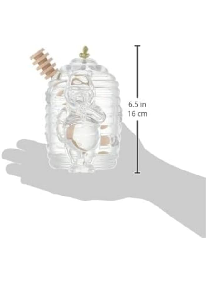 Bohemia Classic Honey Jug, 15X15X13.5Cm, Lead Crystal, Screw Top, Jar - Image 2
