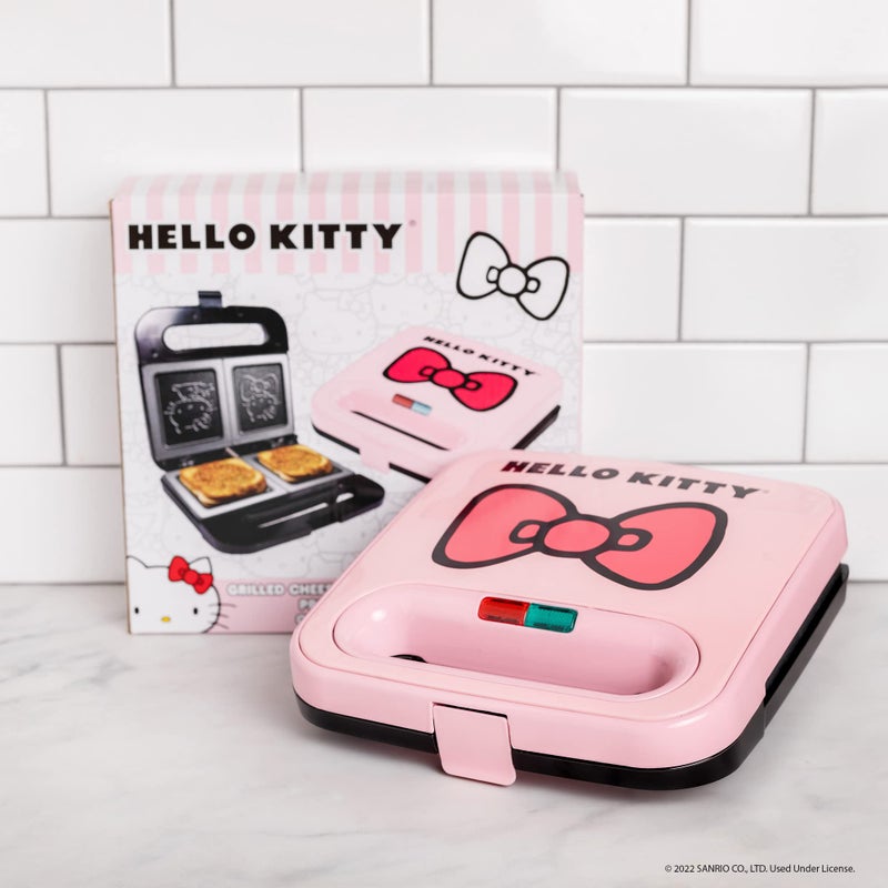 Uncanny Brands Hello Kitty Grilled Cheese Maker- Panini Press and Compact Indoor Grill - Image 5