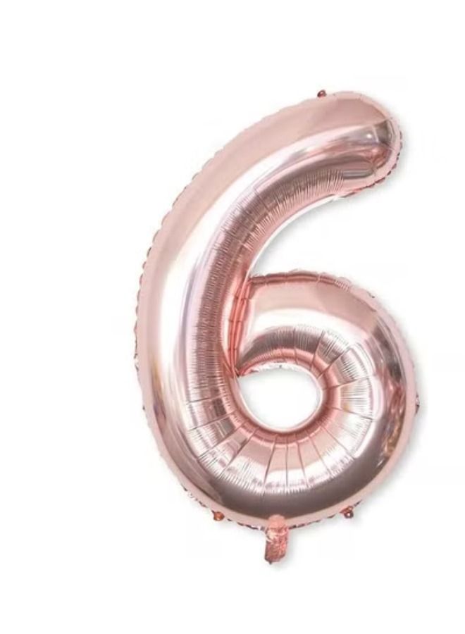 ACLIX Foil 6 Number Balloon