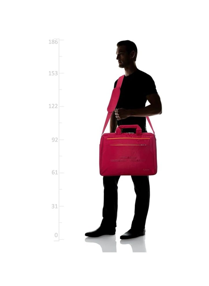 Okade Okade Polyester Hand& Shoulder Laptop Bag For Unisex-Red-Size: (L32*W39*H5) cm  - Image 5