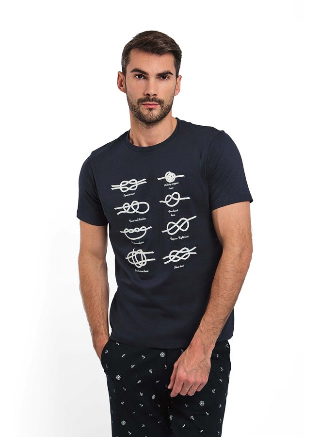 DALYDRESS Casual Regular Fit Cotton T-Shirt - Image 1