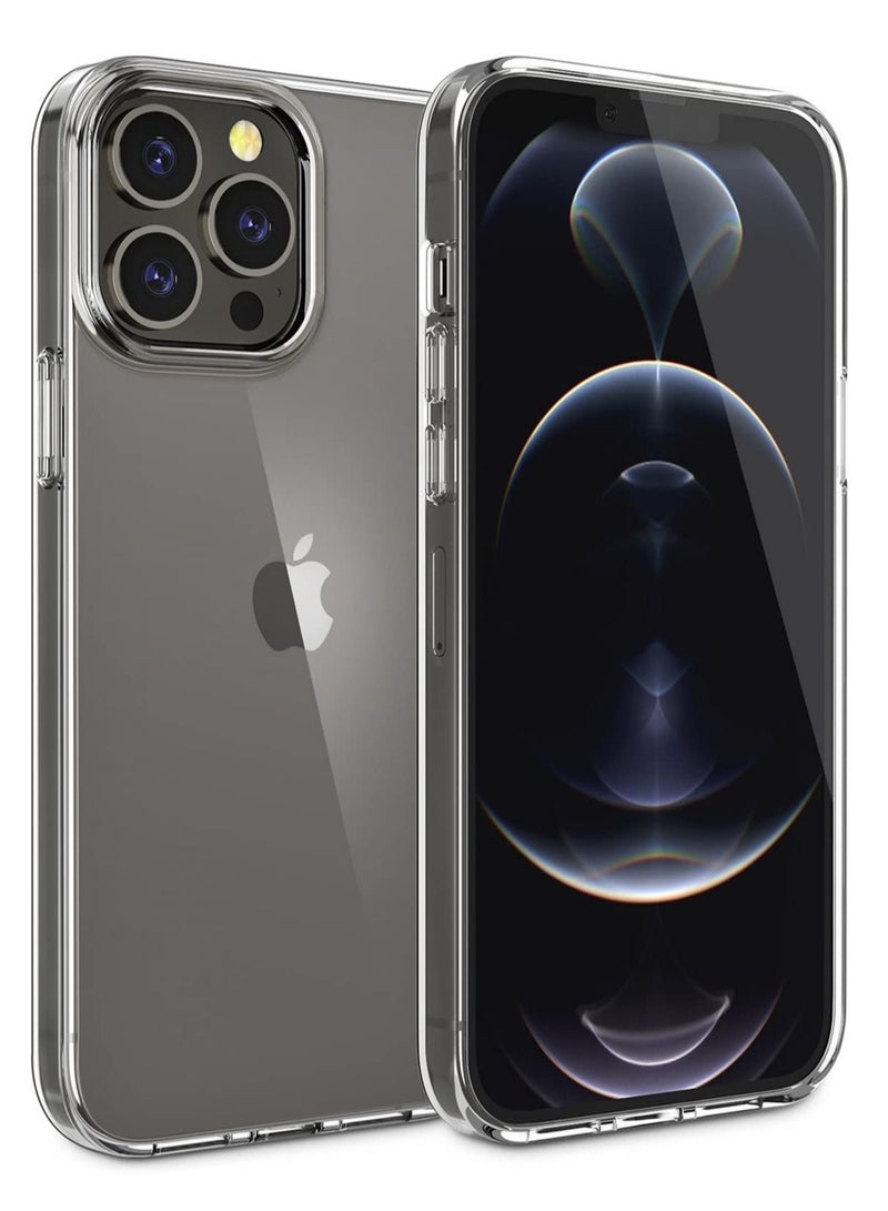 iPhone 14 Pro Max Case Ultra [Slim Thin] Scratch Resistant TPU Rubber Soft Silicone Protective Crystal Clear Case Cover for iPhone 14 Pro Max(Clear) - Image 1