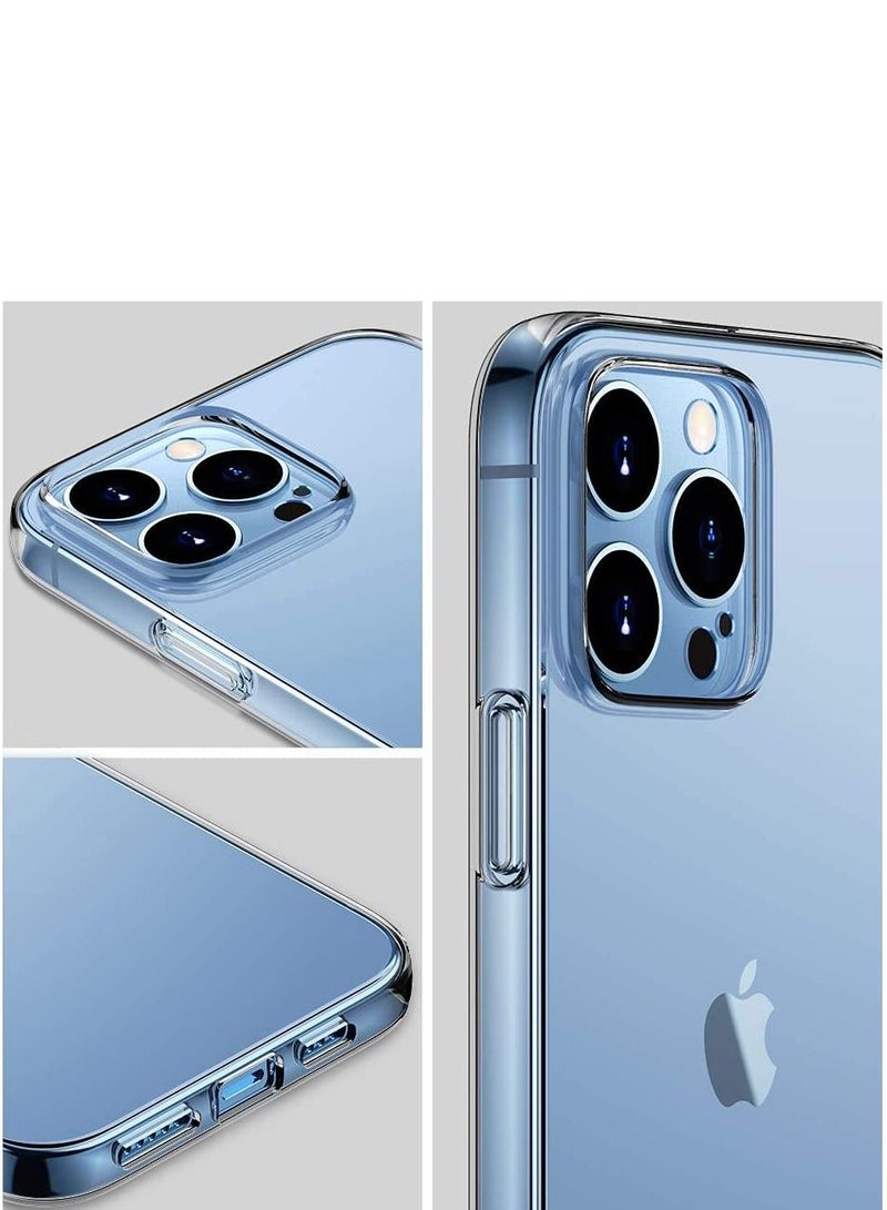 iPhone 14 Pro Max Case Ultra [Slim Thin] Scratch Resistant TPU Rubber Soft Silicone Protective Crystal Clear Case Cover for iPhone 14 Pro Max(Clear) - Image 4