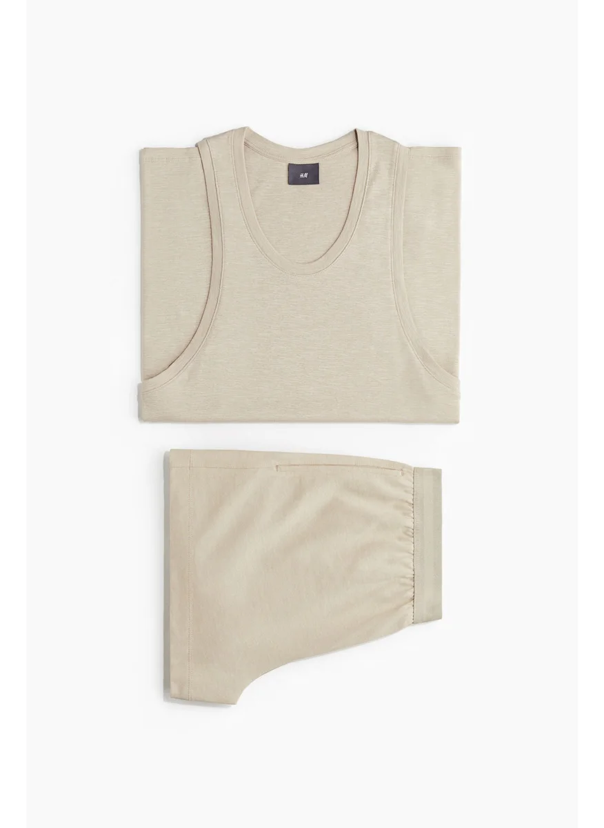 اتش اند ام Pyjama Vest Top And Shorts