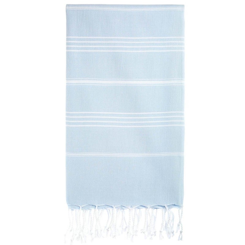 Cacala Lightweight and Thin Turkish Beach Towel 100 Cotton SandFree and QuickDrying Goodness Perfect as an Extra Large Travel Towel Beach Accessory or Gift for Beach Lovers 37 x 70