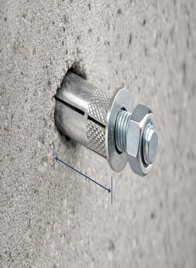 SYLIX ® M8 X 30mm Drop-In Anchor Bullet Fastener Thread Shield (25 قطعة) - Image 4
