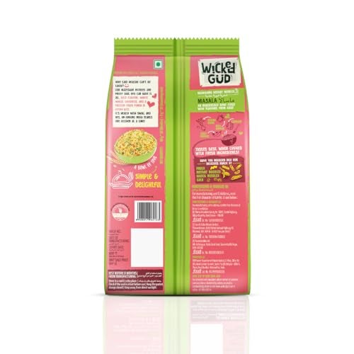 WickedGud Masala Noodles (207gm x 2) - Image 3