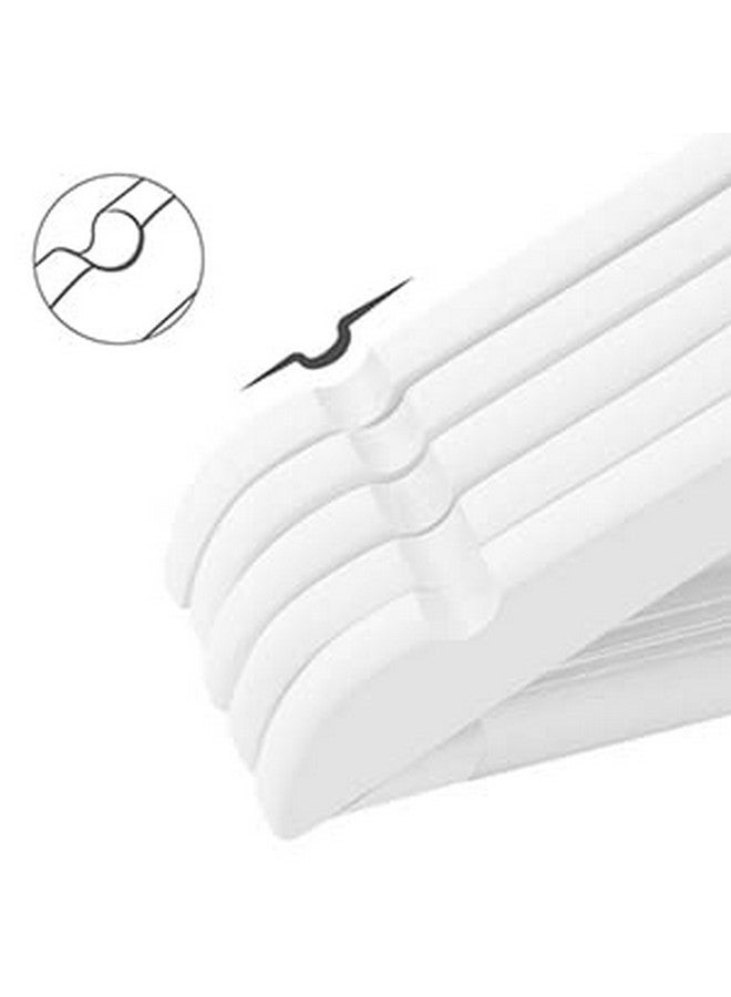 Evolluxi Evolluxi Lotus Wooden Hangers, Solid Wood Shirt Hangers,Dress Coat Jacket Clothes Hangers,with Extra Smooth Finish, 360 Degree Swivel Hook(Retro) (White, 24)  - Image 2