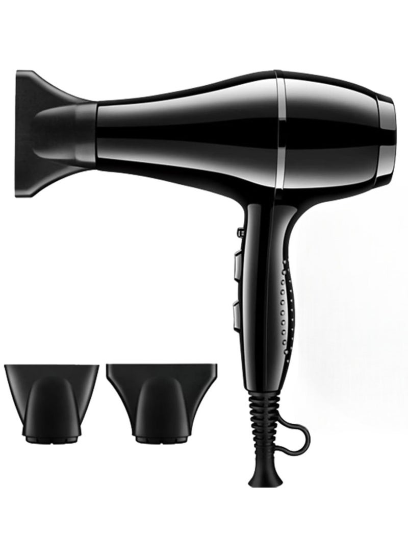 Professional Hair Dryer with 3 Attachments for Men & Women – 1800-2200W Fast-Dry Blow Dryer, Multiple Heat & Speed Settings, Lightweight & Ergonomic - Image 1