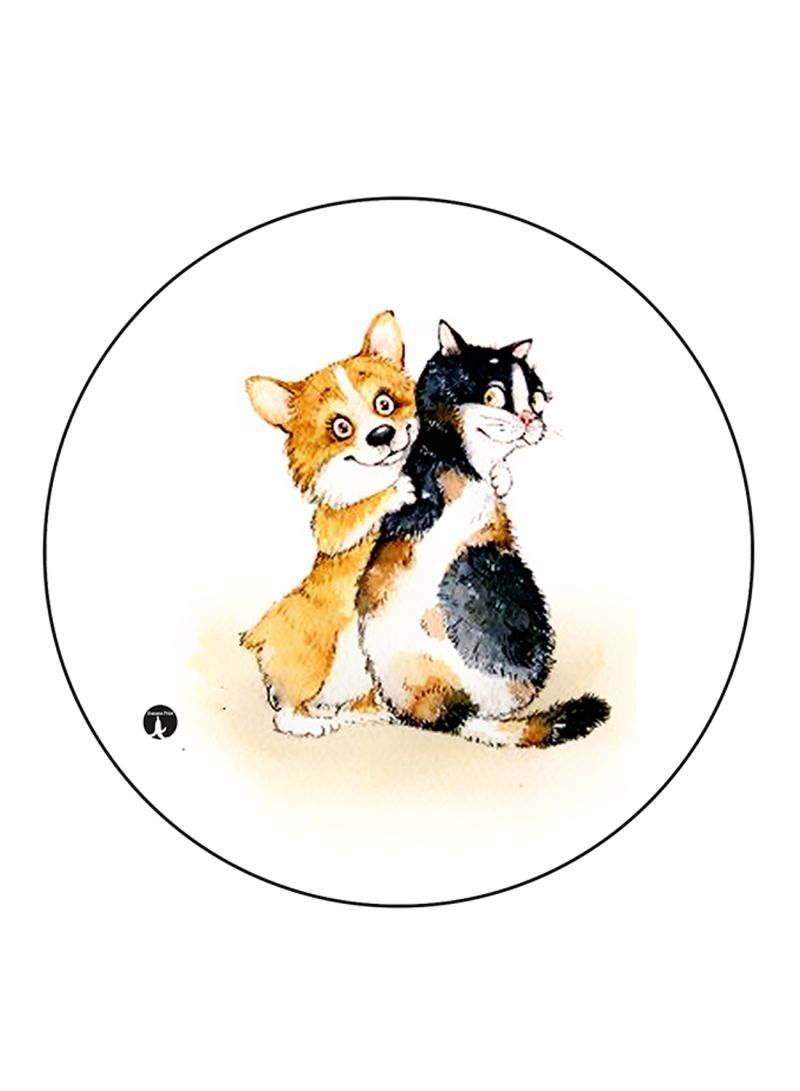 RKN Animals Printed Mouse Pad Multicolour