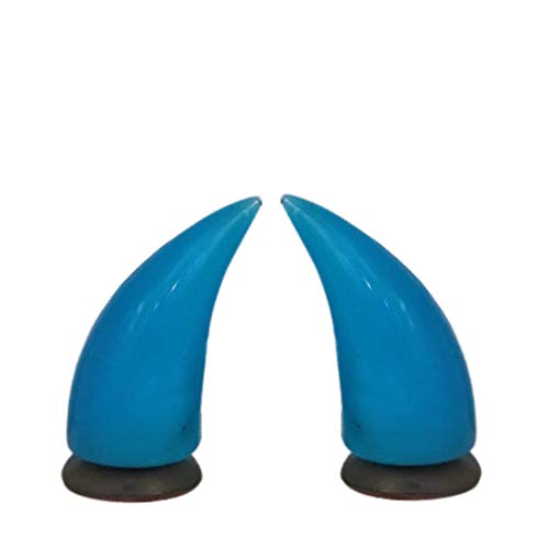 SELVIKE Devil's Helmet Horn with Suction Rubber Pad for All Bikes and Motorcycles (Pack of 2) (SkyBlue) - Image 4