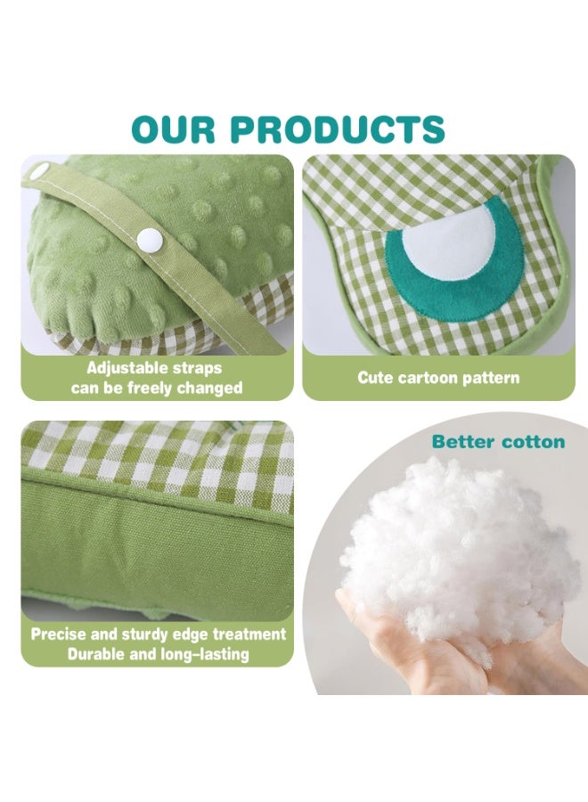 DMG TECH Baby Pillow, Soft Cozy Toddler Pillow Machine-Washable, Head and Neck Support Breathable Anti-Slip Design for Infants Small Boys and Girls, it Provides a Comfortable Sleeping Experience - Image 5