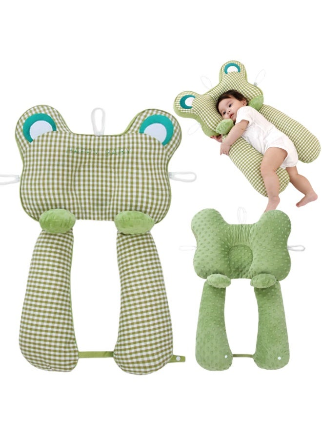 DMG TECH Baby Pillow, Soft Cozy Toddler Pillow Machine-Washable, Head and Neck Support Breathable Anti-Slip Design for Infants Small Boys and Girls, it Provides a Comfortable Sleeping Experience - Image 1