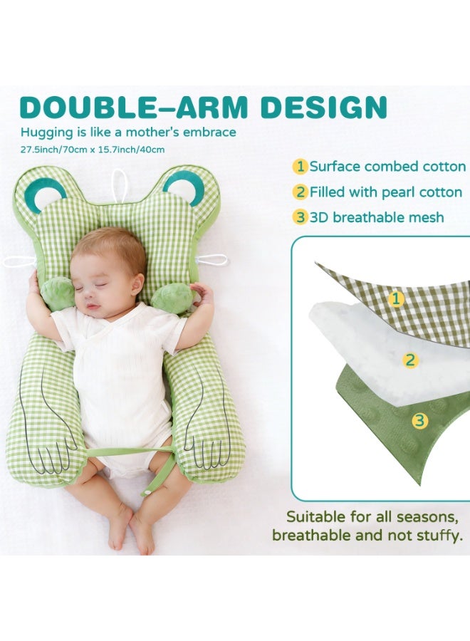 DMG TECH Baby Pillow, Soft Cozy Toddler Pillow Machine-Washable, Head and Neck Support Breathable Anti-Slip Design for Infants Small Boys and Girls, it Provides a Comfortable Sleeping Experience - Image 2